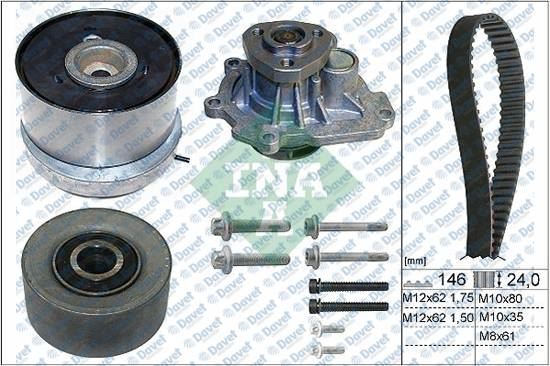INA 530072430 Eksantrik Kiti Devirdaimli Aveo T255 Cruze F14d F16d Astra H Meriva Vectra Zafira 1.6i 16v 02> F14d3 Z16xep A16let A16xer